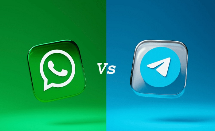 Telegram and WhatsApp