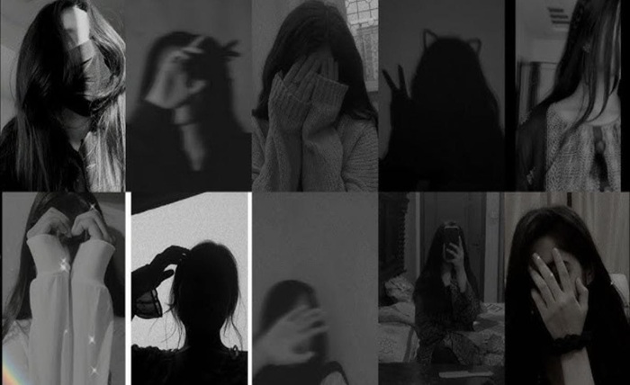 attractive instagram hidden face dp for girls