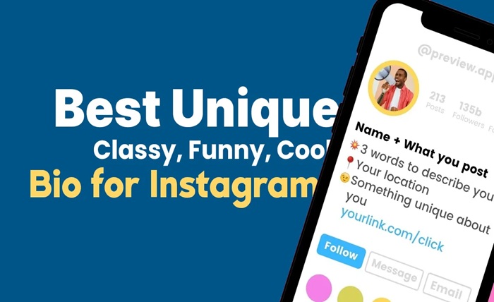 instagram bio